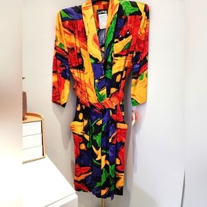 Joseph Ribkoff 80's Romper / Blazer / Short Set